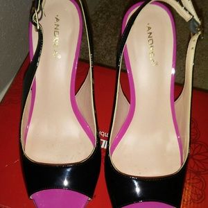High Heel Colorful Sandals